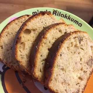 粉ミルク消費 バナナのパウンドケーキ